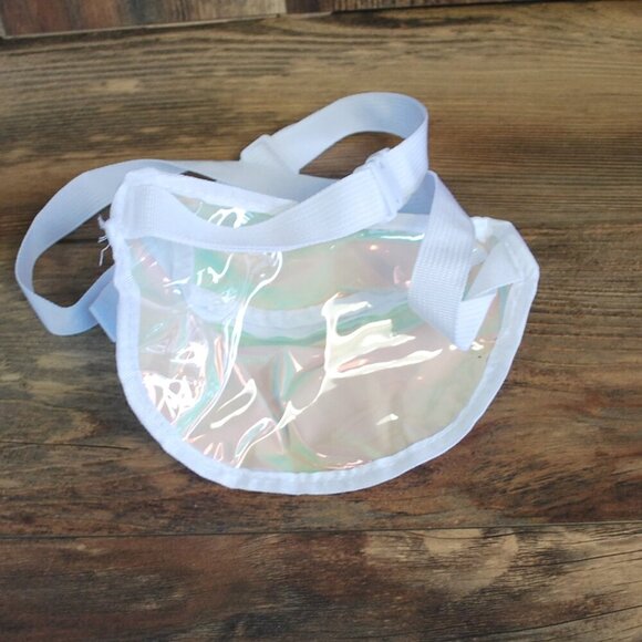 NWT 1 Count Clear/White Fanny Pack - Picture 2 of 2